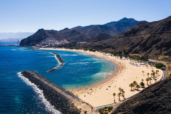 Beautiful Tenerife beach