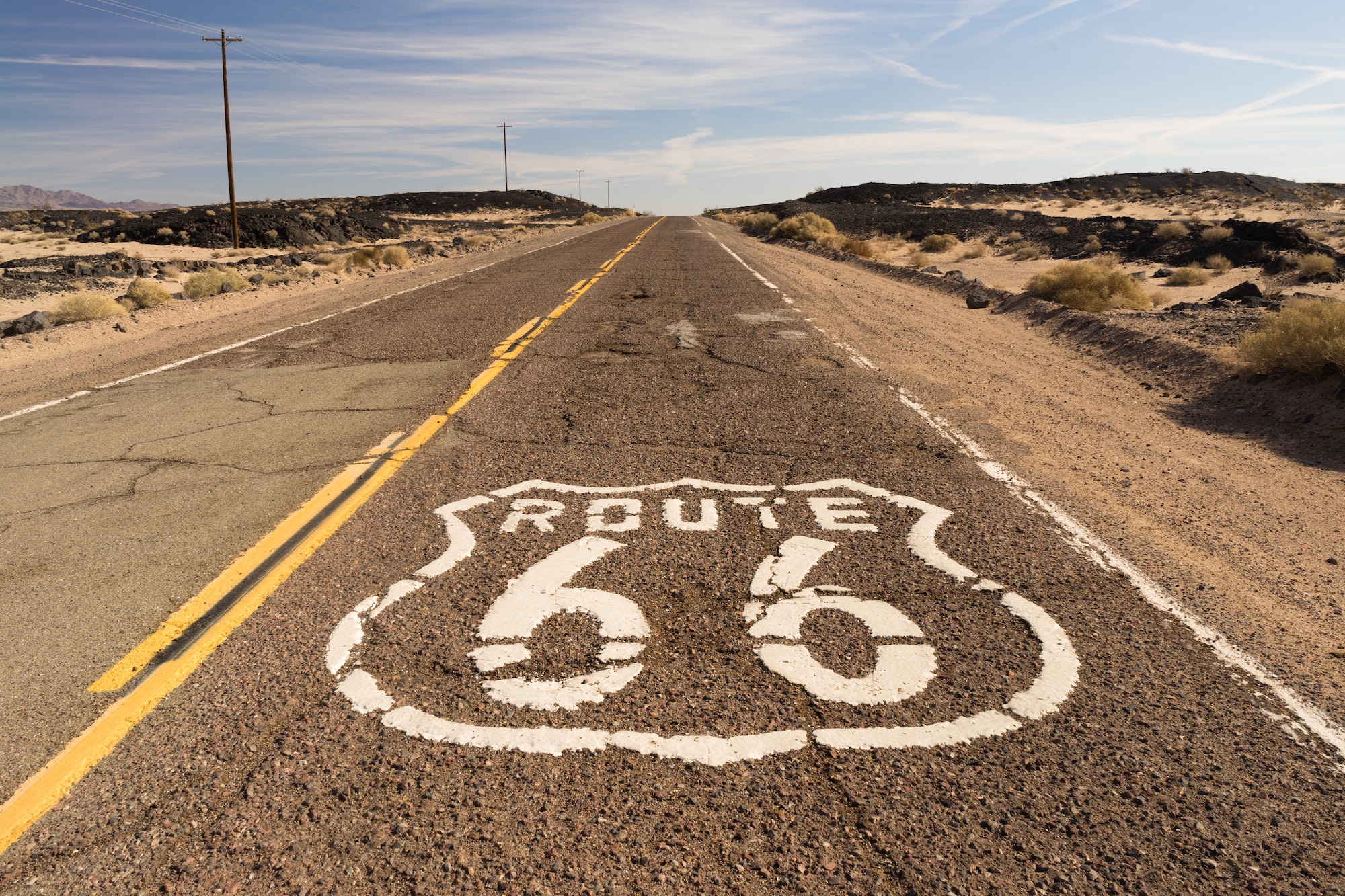 The famous route 66, an incredible journey